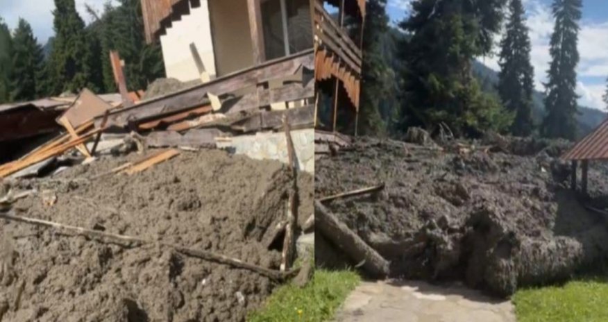 Gürcüstanda 16 nəfər torpağın altında qalıb