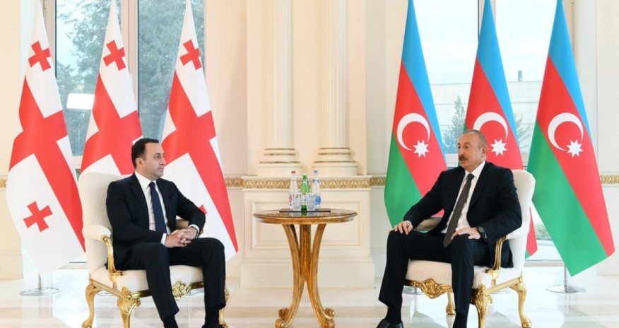 Prezident İlham Əliyev Qaribaşviliyə başsağlığı verib