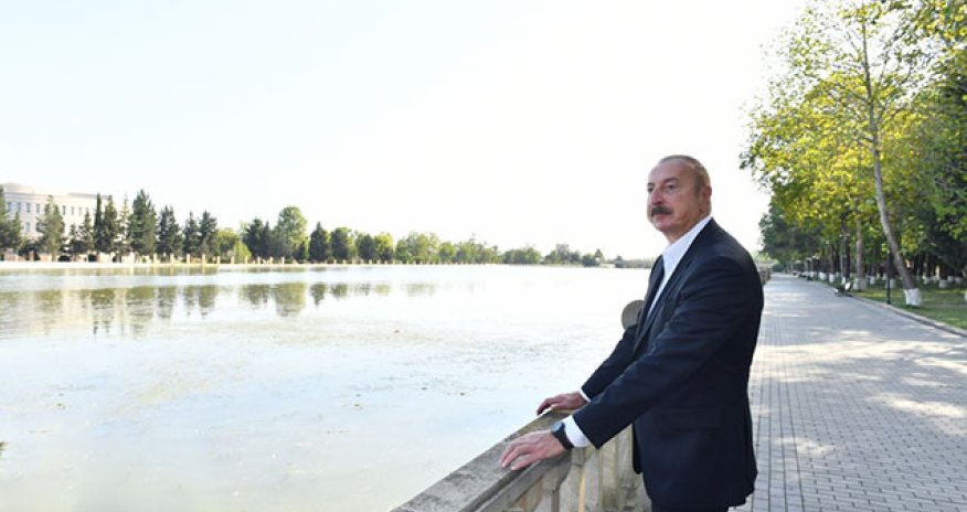 Prezident Qazaxa getdi