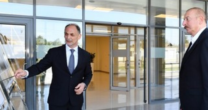 Samux Rayon Mərkəzi Xəstəxanasının yeni binasının açılışı olub - YENİLƏNİB