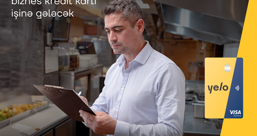 Təcili xərclər üçün Yelo mikro biznes kredit kartı!