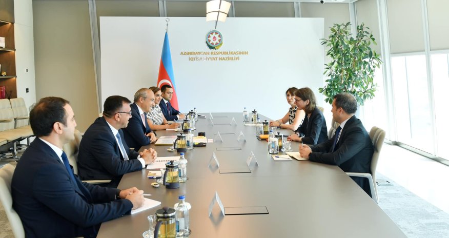 Cabbarov Dünya Bankının rəsmiləri ilə görüşüb