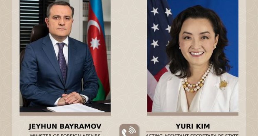 Ceyhun Bayramov ABŞ dövlət katibinin köməkçisini Ermənistanın təxribatları barədə məlumatlandırıb