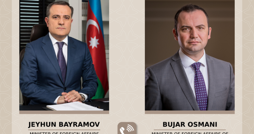 Ceyhun Bayramov ATƏT-in fəaliyyətdə olan sədri ilə Azərbaycan-Ermənistan sülh prosesini müzakirə edib