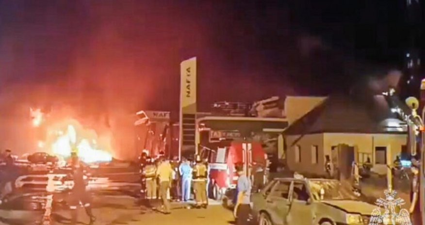 Mahaçqaladakı partlayışda xəsarət alanların sayı 119 nəfərə çatıb