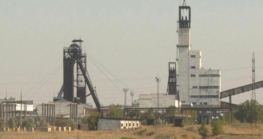 Qazaxıstanda kömür mədəni yanır