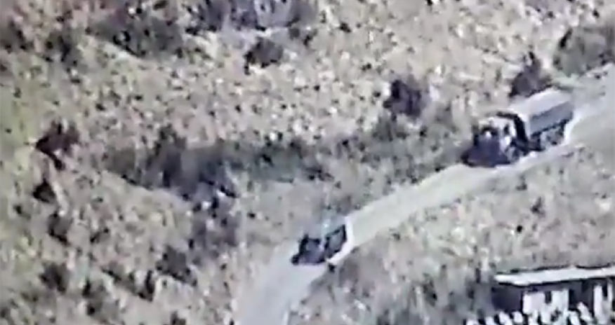 Ermənilər  təcili tibbi yardım maşınlarında Qarabağa silah daşıyır - VİDEO