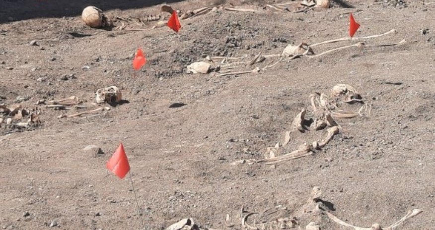 Dövlət Komissiyası Qarabağda tapılan qalıqların kimə məxsus olduğunu müəyyənləşdirir