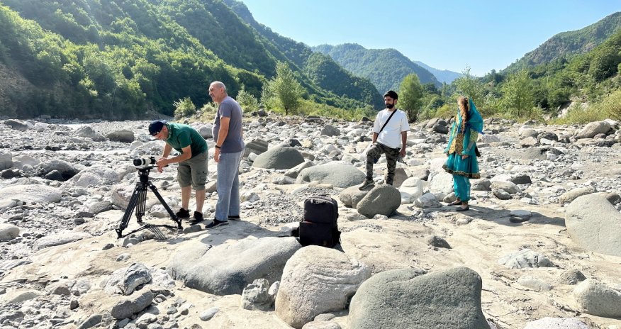 “Sarı gəlinin sorağında” tammetrajlı sənədli filmin çəkilişləri sona çatıb- FOTOLAR