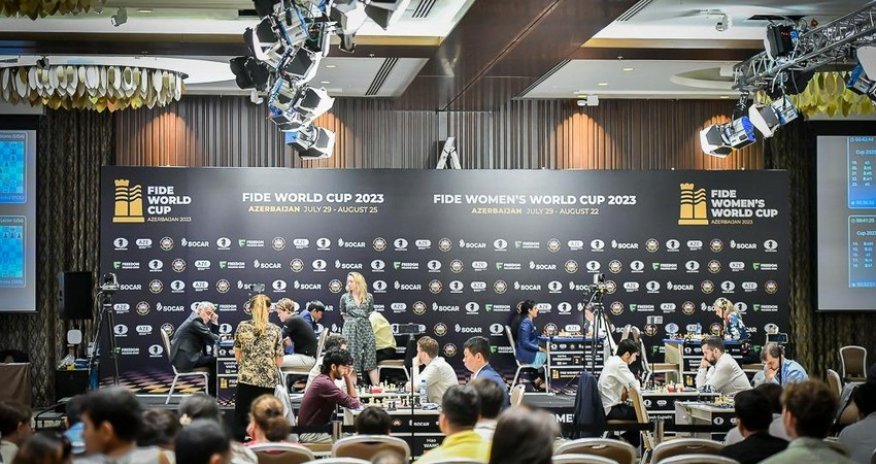 Bakıda təşkil olunan şahmat üzrə Dünya Kubokunun bağlanış mərasimi keçirilib