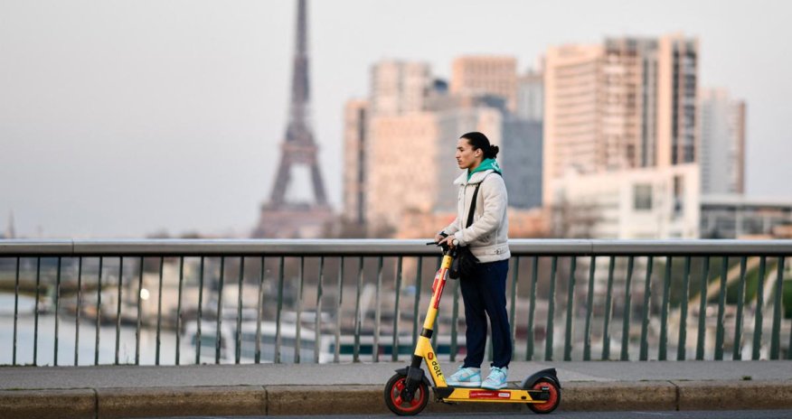 Paris Avropada elektrikli skuterlərin icarəsini yasaqlayan ilk şəhər olacaq