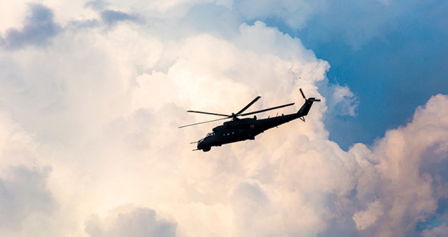 Polşa hərbi helikopteri Belarus sərhədini pozdu