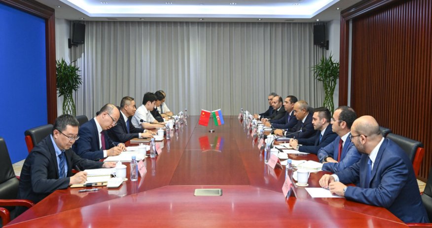 Azərbaycan nümayəndə heyəti Çində bir sıra görüşlər keçirib