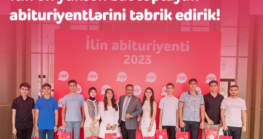 Nar awards the highest scorers of university entrance exams