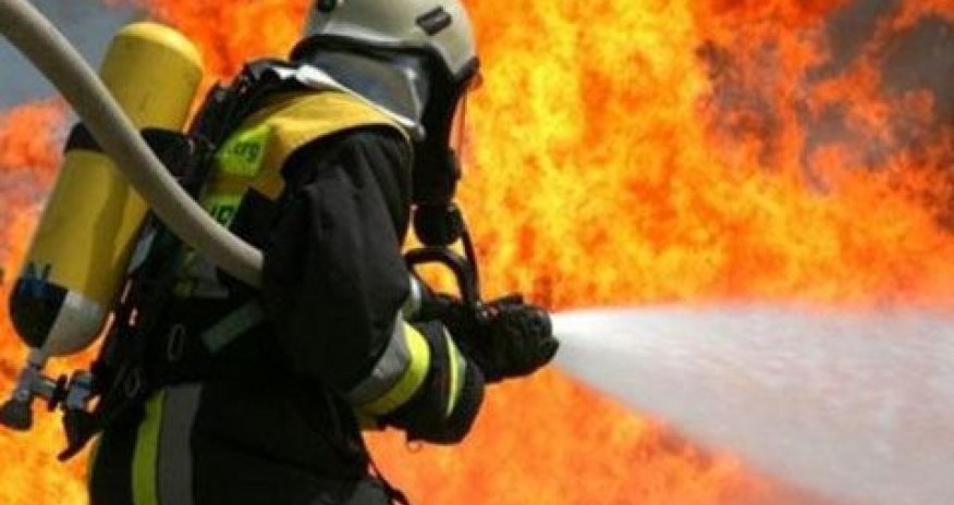 Bakıda 8 otaqlı evdə yanğın