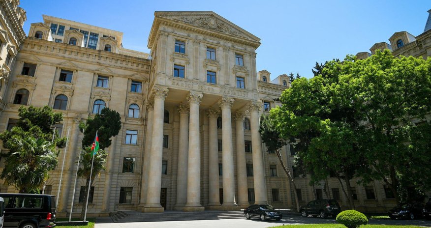 Azərbaycan XİN Ukraynanın bir sıra ərazilərində keçirilmiş qondarma “seçkilərə” dair bəyanat yayıb