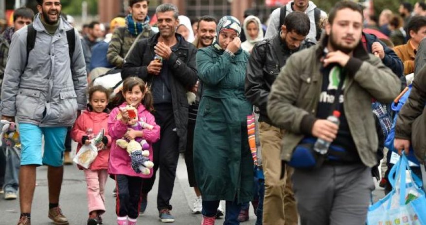 Avropaya sığınacaq üçün müraciət edənlərin sayı artıb