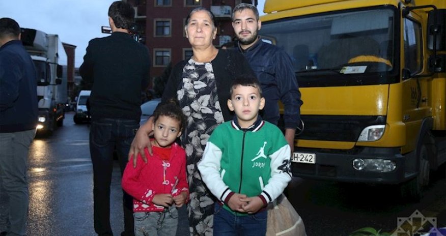 Daha 25 ailə Ağalıya yola salınıb