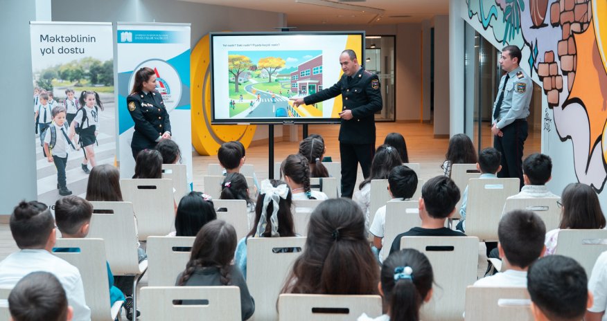 Yelo Bank-da məktəblilər üçün maarifləndirici tədbir baş tutdu