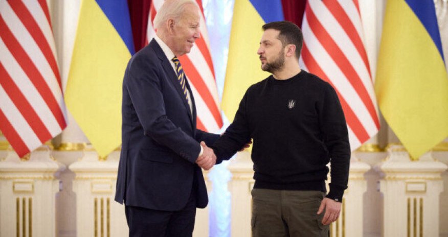 Gələn həftə Baydenlə Zelenskinin görüşü gözlənilir
