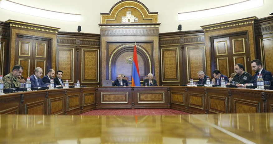 Paşinyan təcili Təhlükəsizlik Şurasının iclasını keçirir