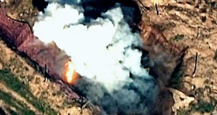 Azərbaycanın mülki infrastrukturunu hədəfə alan top qurğusu məhv edilib