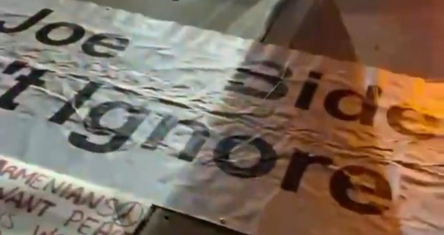 Ermənilər Azərbaycanın ABŞ-dəki konsulluğunun binasına hücum edib- VİDEO