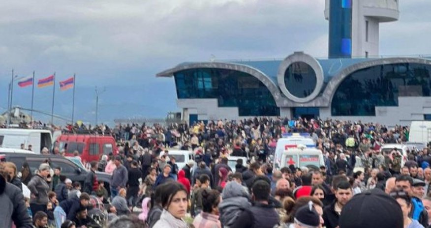 Qarabağda yaşayan 5 min erməni təxliyə olunub - Video