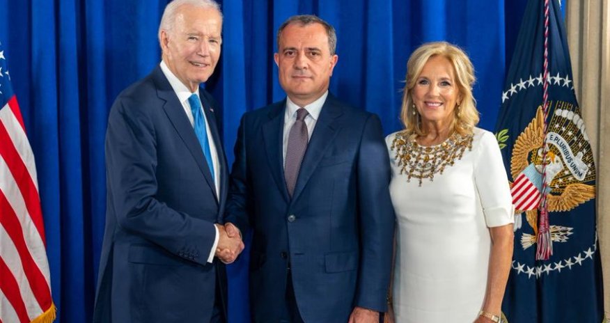 Ceyhun Bayramov ABŞ Prezidenti ilə görüşüb