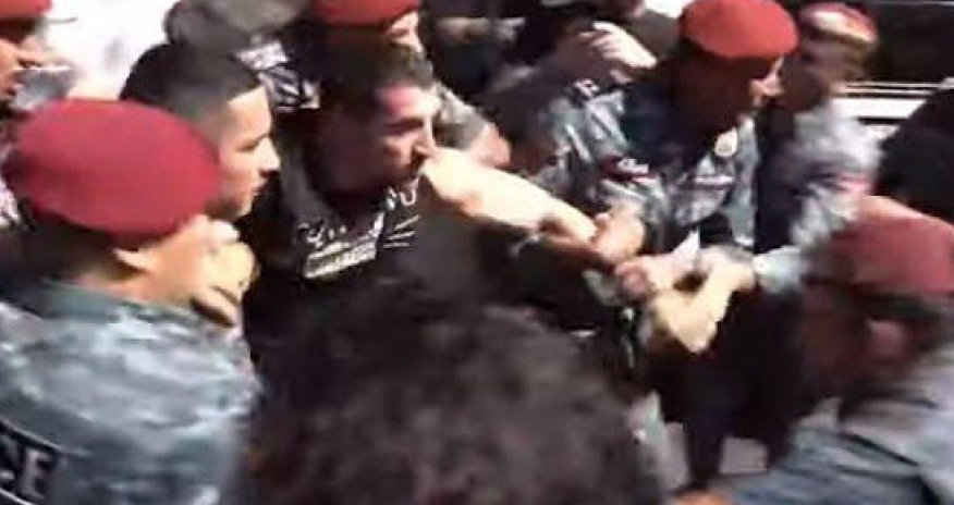 Ermənistanın keçmiş prezidentinin oğlu saxlanıldı - Video