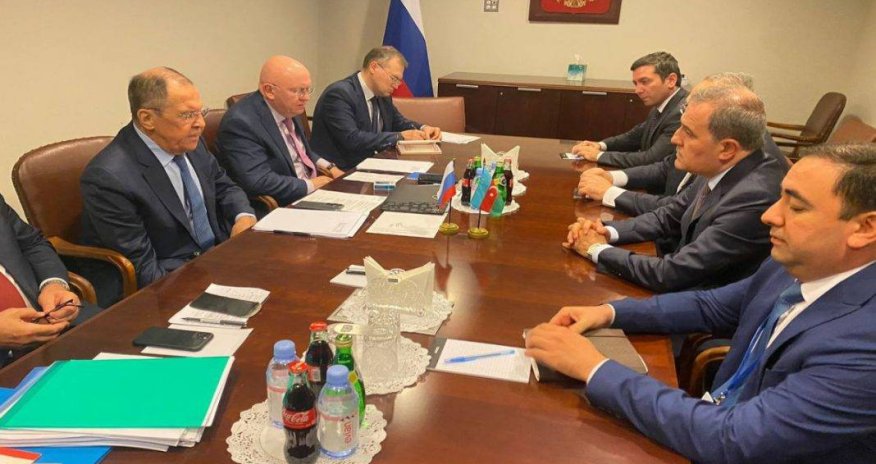 Ceyhun Bayramov BMT-də Sergey Lavrovla görüşüb - Yenilənib