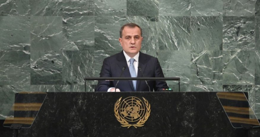 Ceyhun Bayramov BMT Baş Assambleyasının sessiyasında çıxış edib - YENİLƏNİB