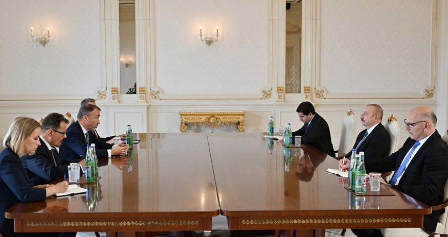 Президент Ильхам Алиев принял специального представителя ЕС по Южному Кавказу