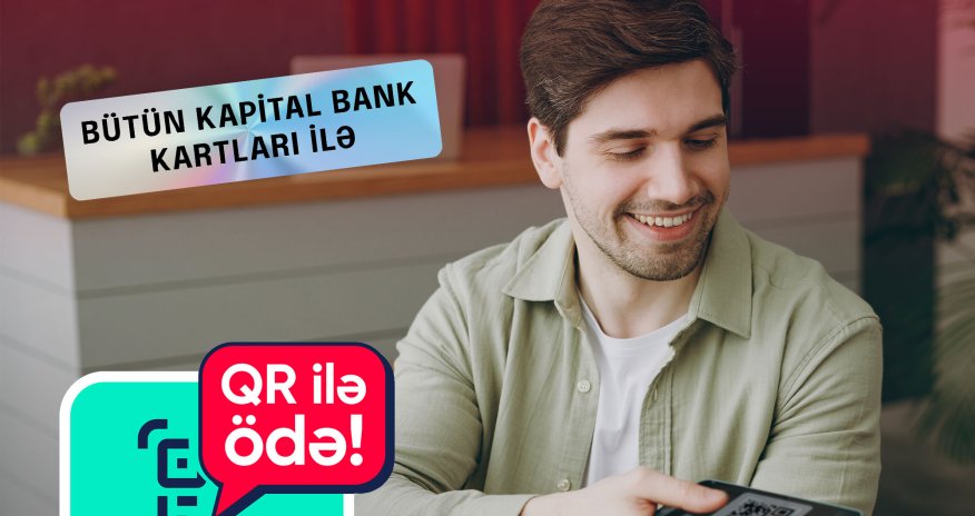 Birbank-ın yeni QR-kodla ödəniş üsulu 2% keşbek qazandırır