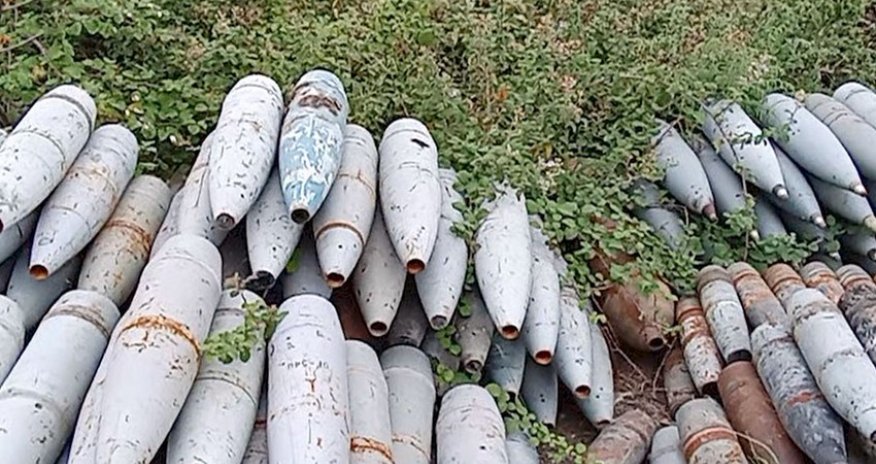 Xocalıda növbəti silah-sursat anbarı aşkar edilib