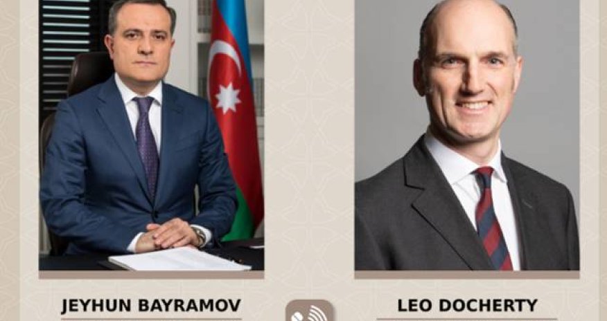 Bayramov britaniyalı nazirlə bölgədəki mövcud vəziyyəti müzakirə edib
