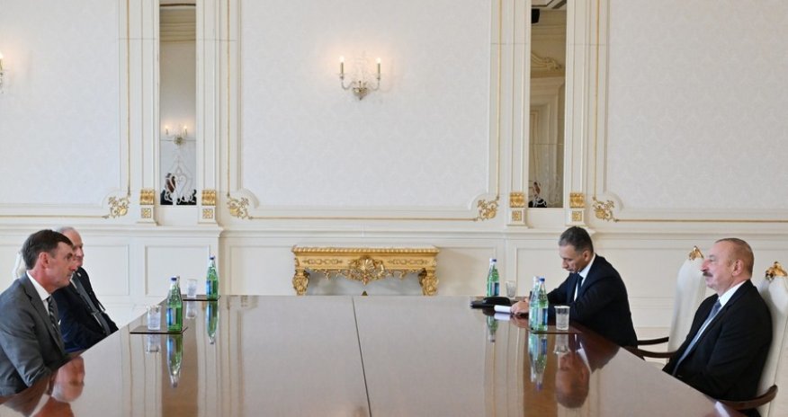 İlham Əliyev Beynəlxalq Astronavtika Federasiyasının prezidentini qəbul edib - Yenilənib