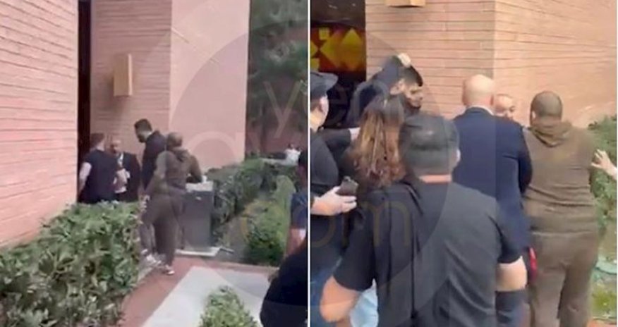 Erməni radikallar Kaliforniyada türk diplomatlara hücum ediblər