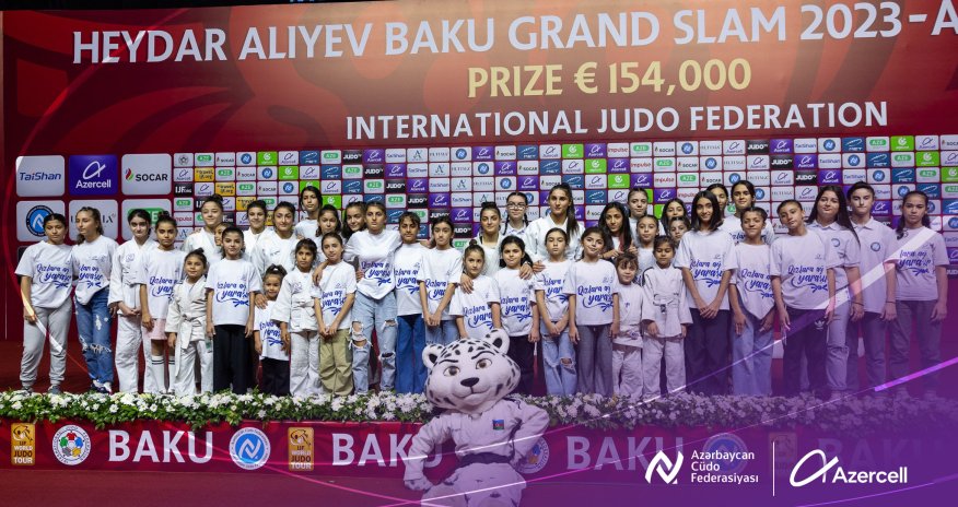 Azercell has supported the 'Grand Slam' tournament on judo