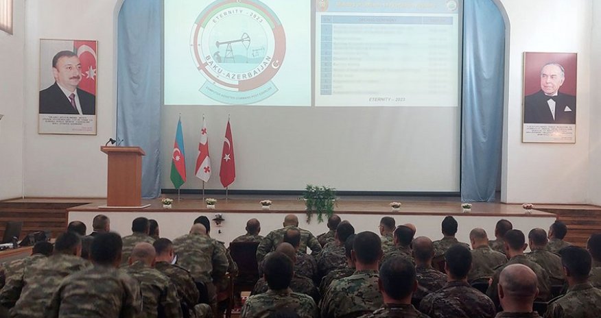 Bakıda “Eternity-2023” qərargah təlimi keçirilir