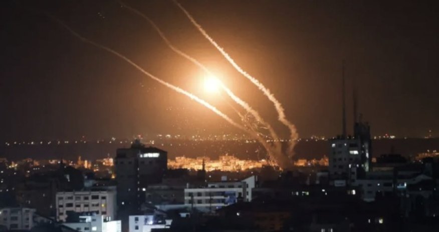 İsrail ərazisi Qəzzadan raket atəşinə tutulub