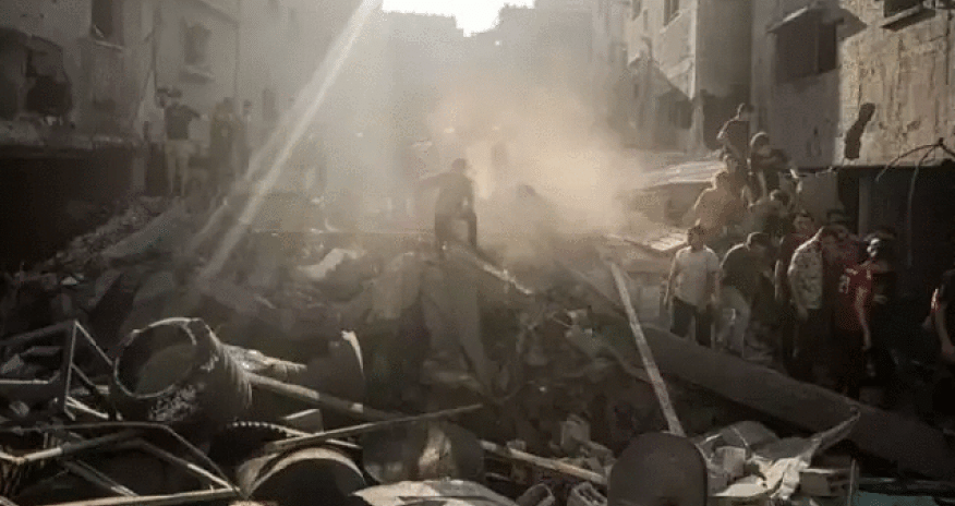 İsrail HƏMAS hədəflərinə genişmiqyaslı hücumlar təşkil edir