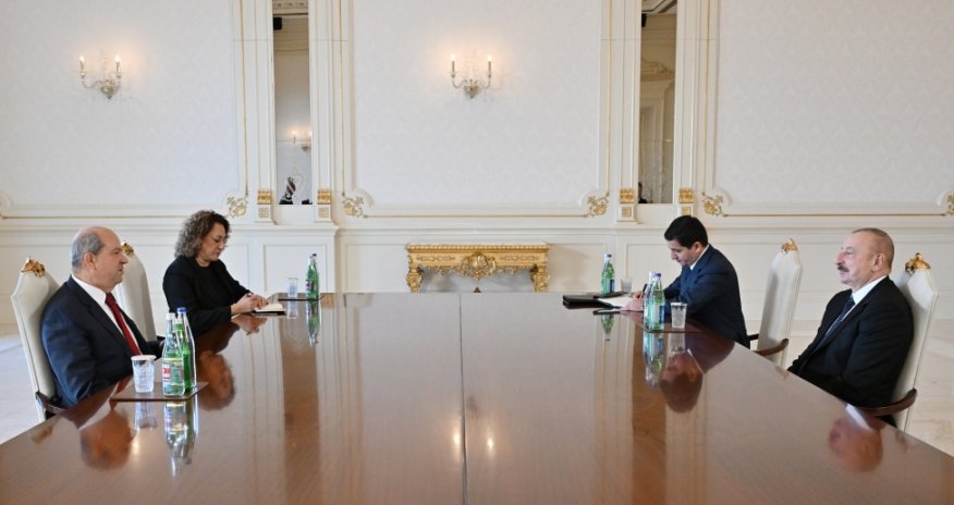 Əliyev Ersin Tatarı qəbul edib