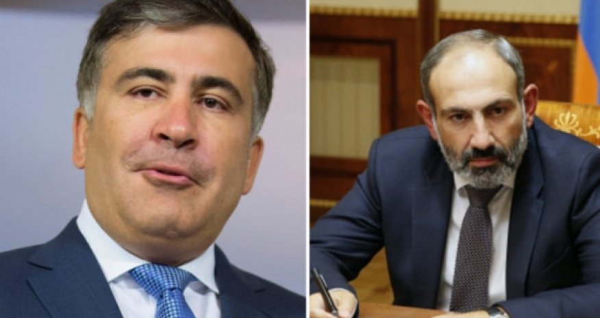 Saakaşvili Paşinyana müraciət edib: Putin Sizi devirəcək... 