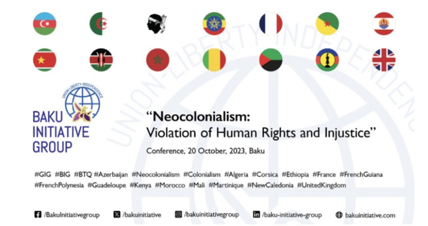 Baku to host international conference on French colonial policy tomorrow