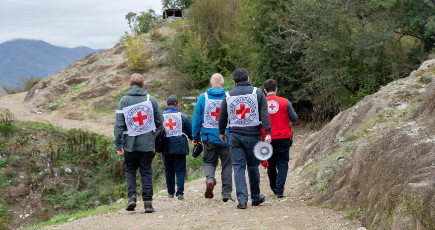 BQXK Qarabağdakı erməni vətəndaşlara baş çəkib - FOTO