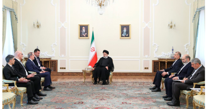 Ceyhun Bayramov İran Prezidenti ilə görüşüb - YENİLƏNİB