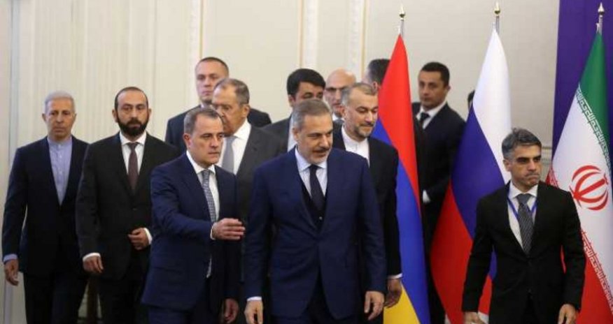 Tehranda “3+3” formatında görüşünün nəticələrinə dair bəyanat qəbul olunub