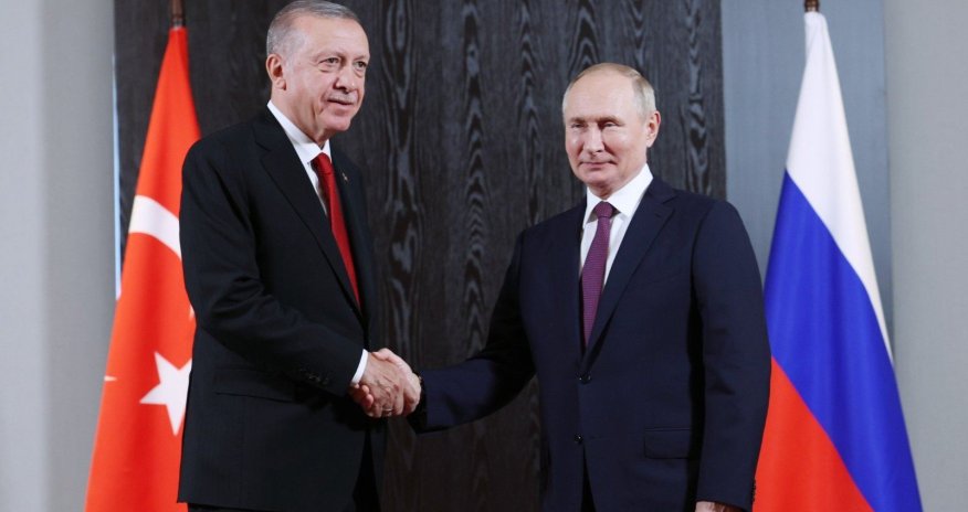 Ərdoğan və Putin İsrail-Fələstin münaqişəsini müzakirə edib