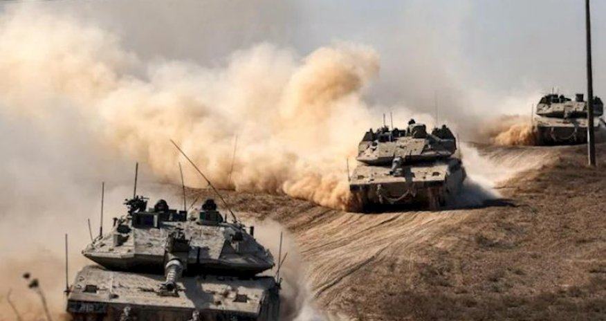 İsrail tankları Qəzzanın şimalındakı sərhədə doğru hərəkət edir - KİV